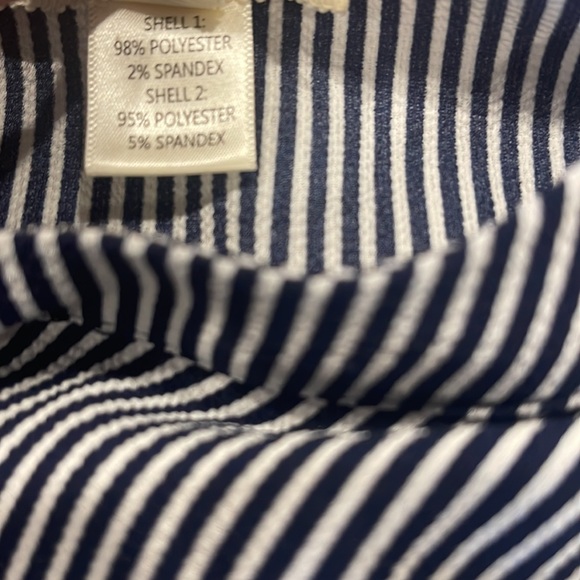 Monteau Top Navy And White Stripe - Picture 5 of 5